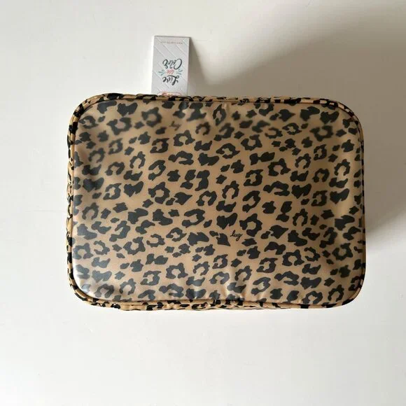 Lug Whoosh Clearview Cosmetic Case Spotted Leopard - Picture 11 of 12